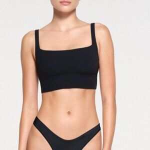 FITS EVERYBODY SQUARE NECK LONGLINE BRALETTE